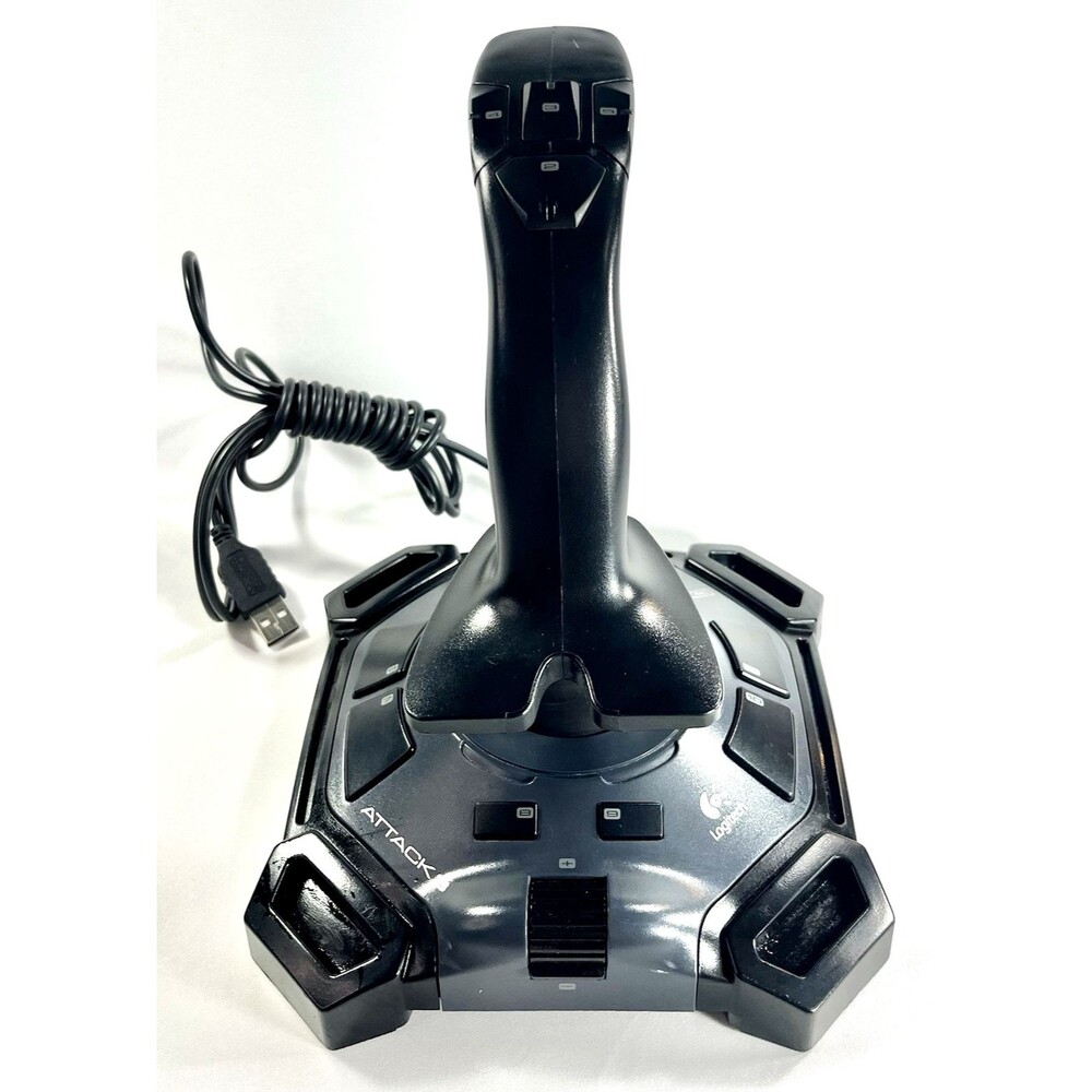 Logitech Attack 3 ATK3 J-UJ18 USB Joystick Gaming Controller Tested